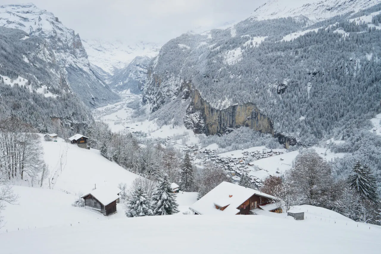 8. The Natural Wall of Lauterbrunnen