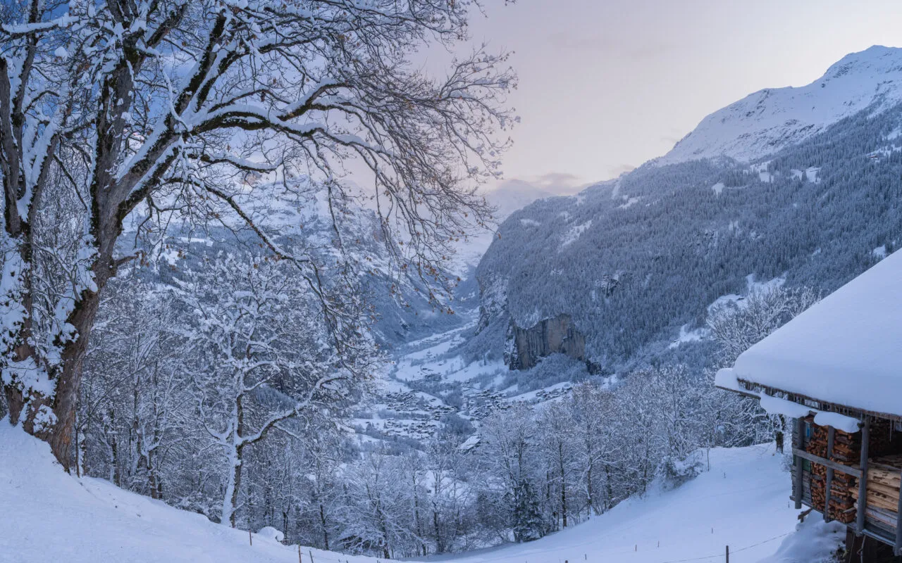 13. Lauterbrunen Winter Glow